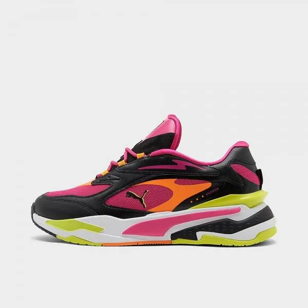 PUMA - Women - RS Fast Lights - Pink/Black/Green