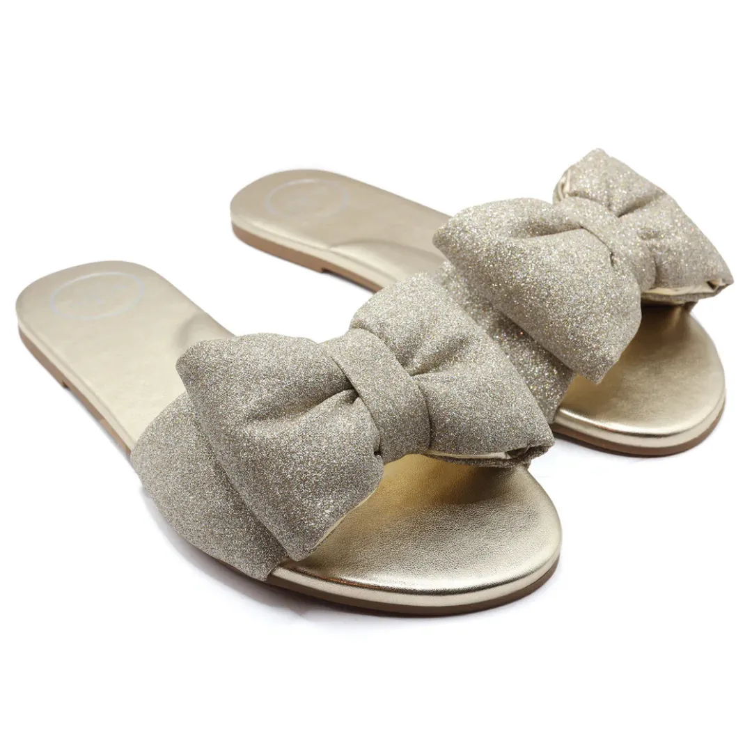 Rafie Bow Slide Sandal