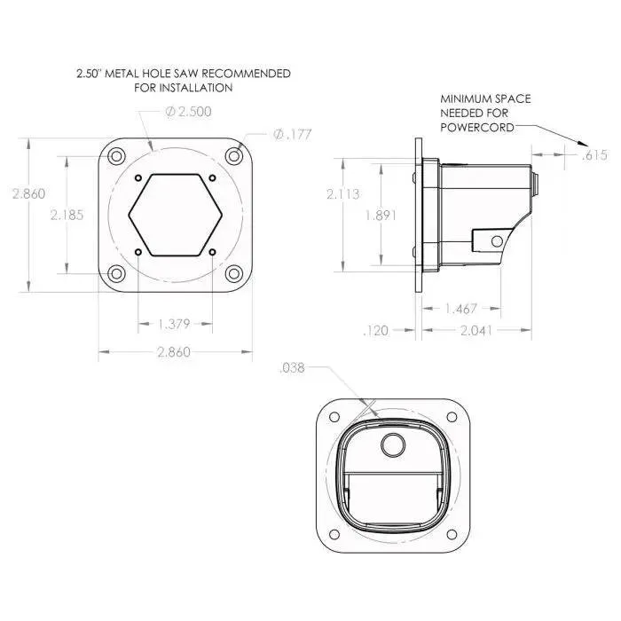 S1 2.1 Inch LED Light