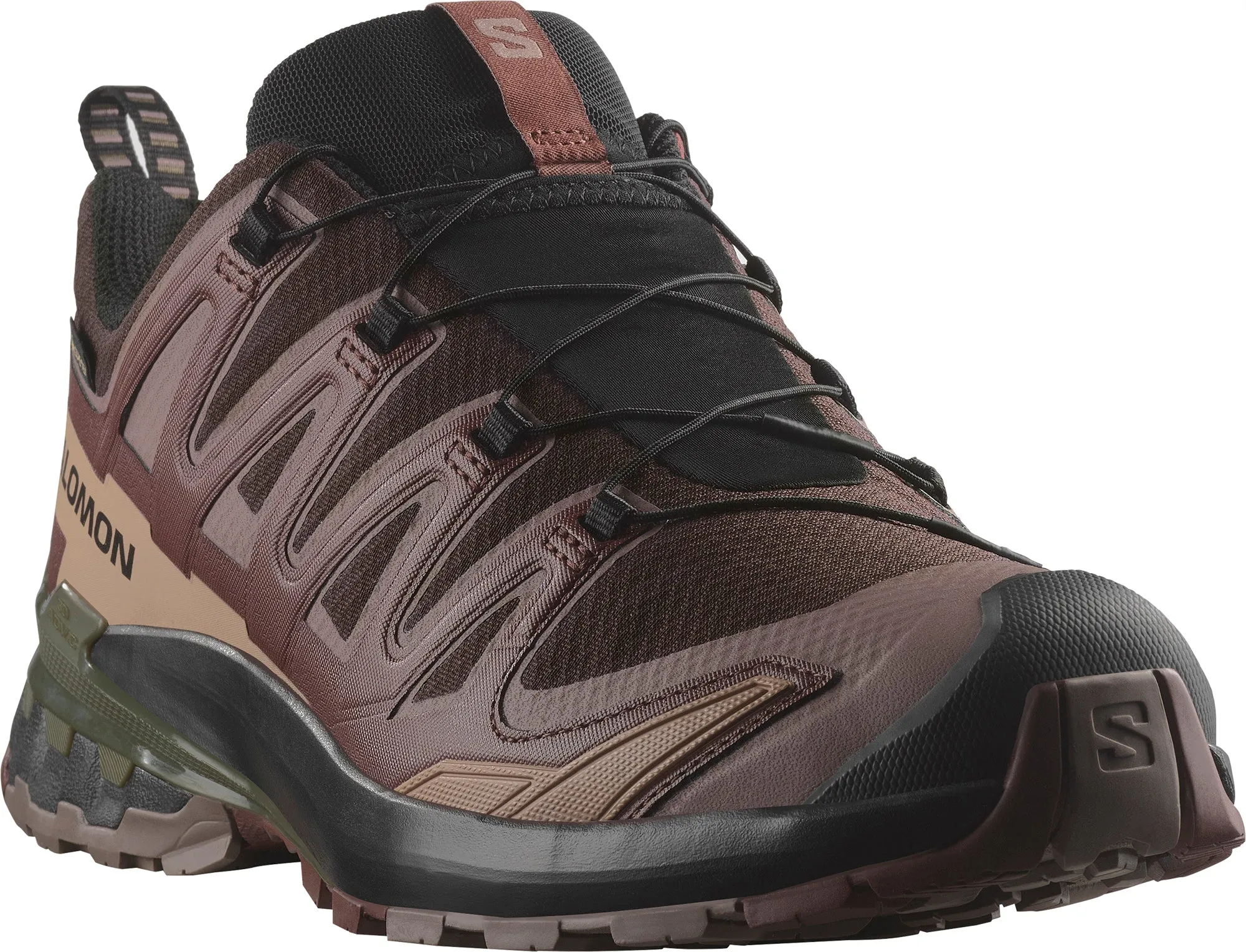 Salomon XA Pro 3D V9 GORE-TEX Mens Trail Running Shoes - Brown