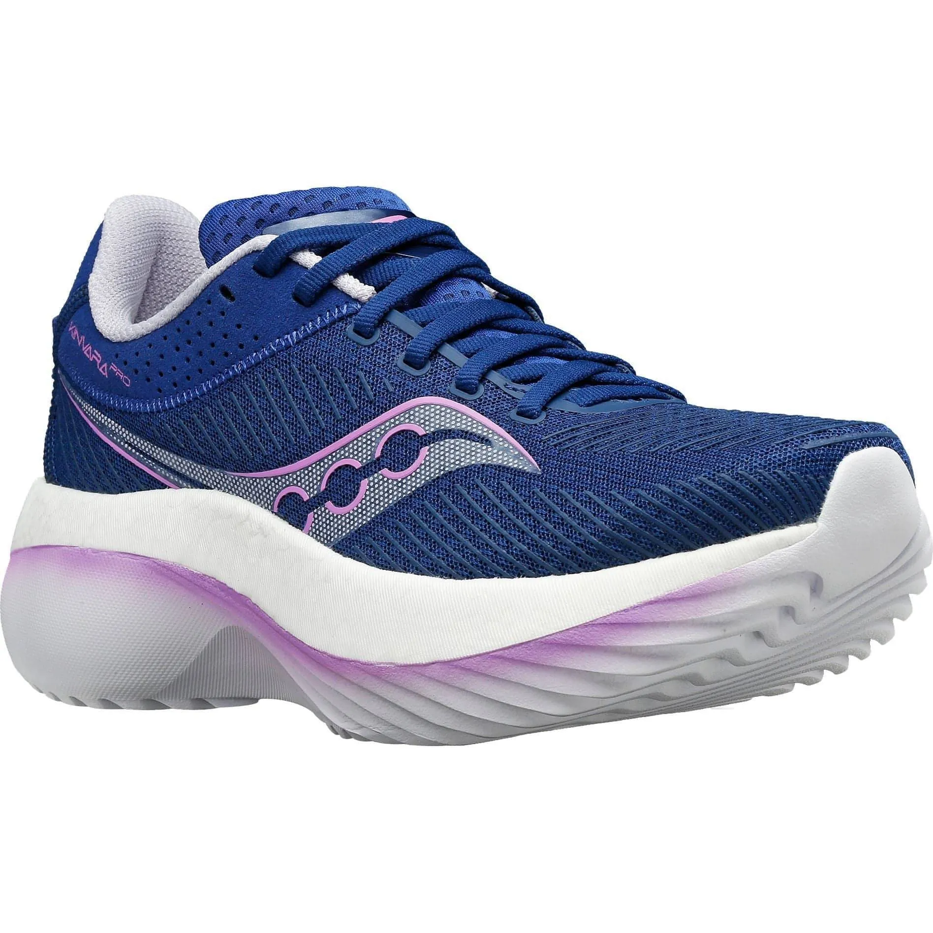 Saucony Kinvara Pro Womens Running Shoes - Navy