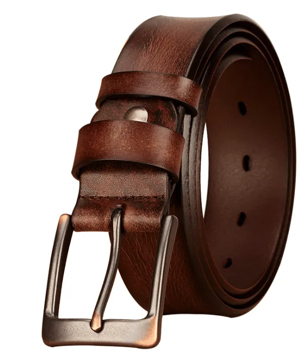 Semi Gloss Dress Leather Belt