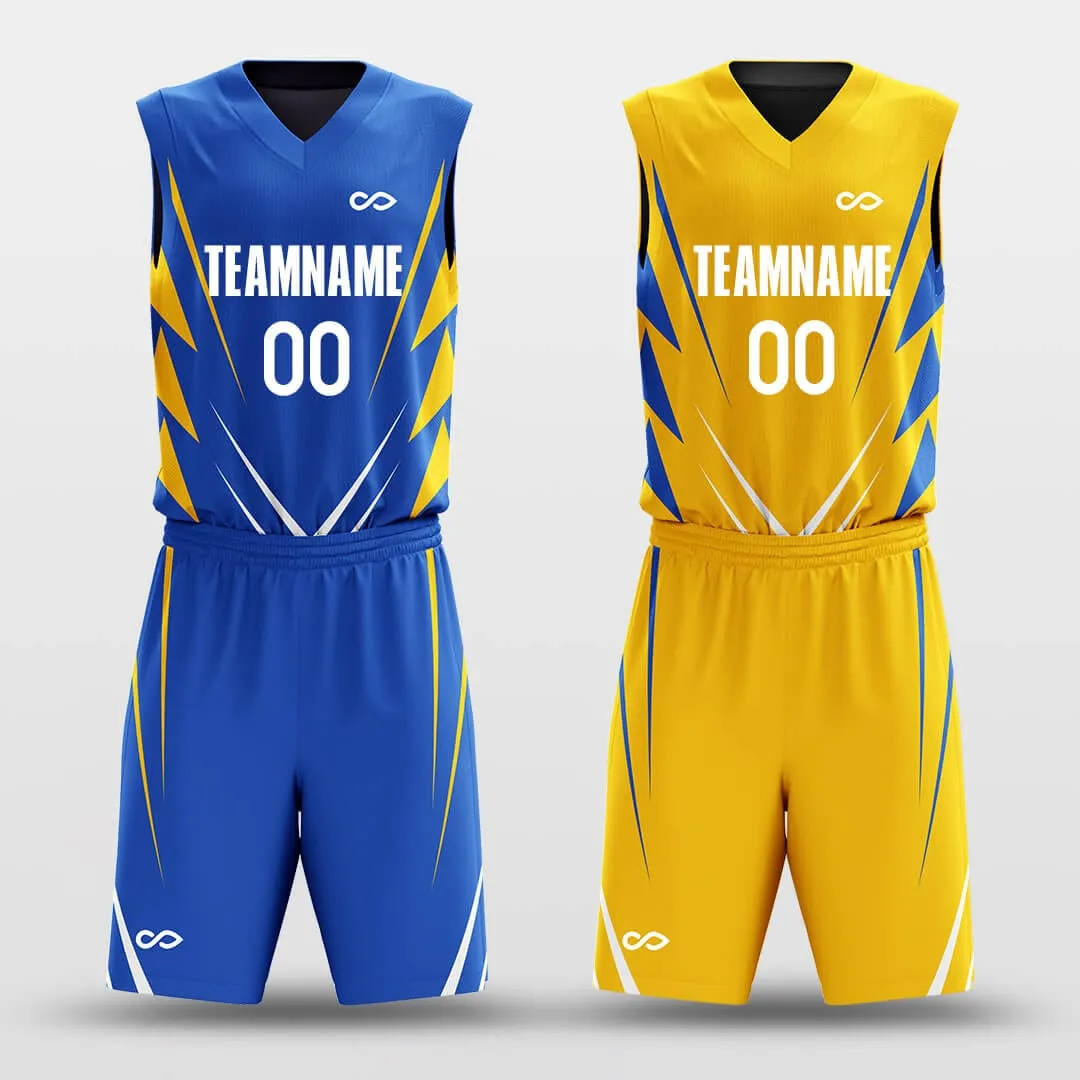 Sharp - Custom Reversible Basketball Jersey Set Sublimated BK260613S