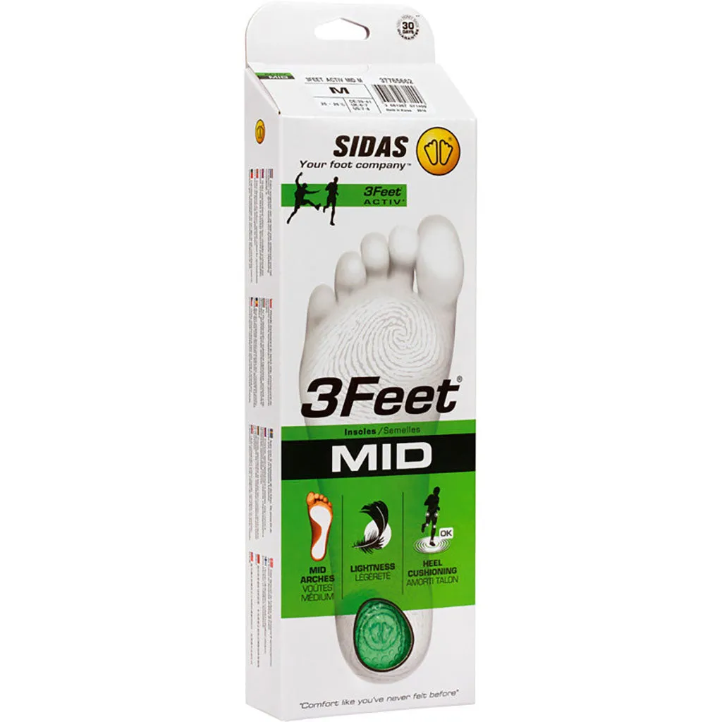 Sidas 3Feet Activ Insole - Mid