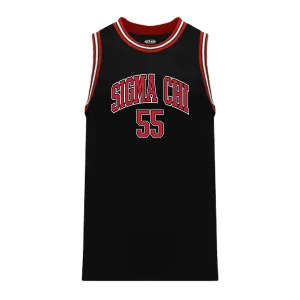 Sigma Chi Black Basketball Jersey