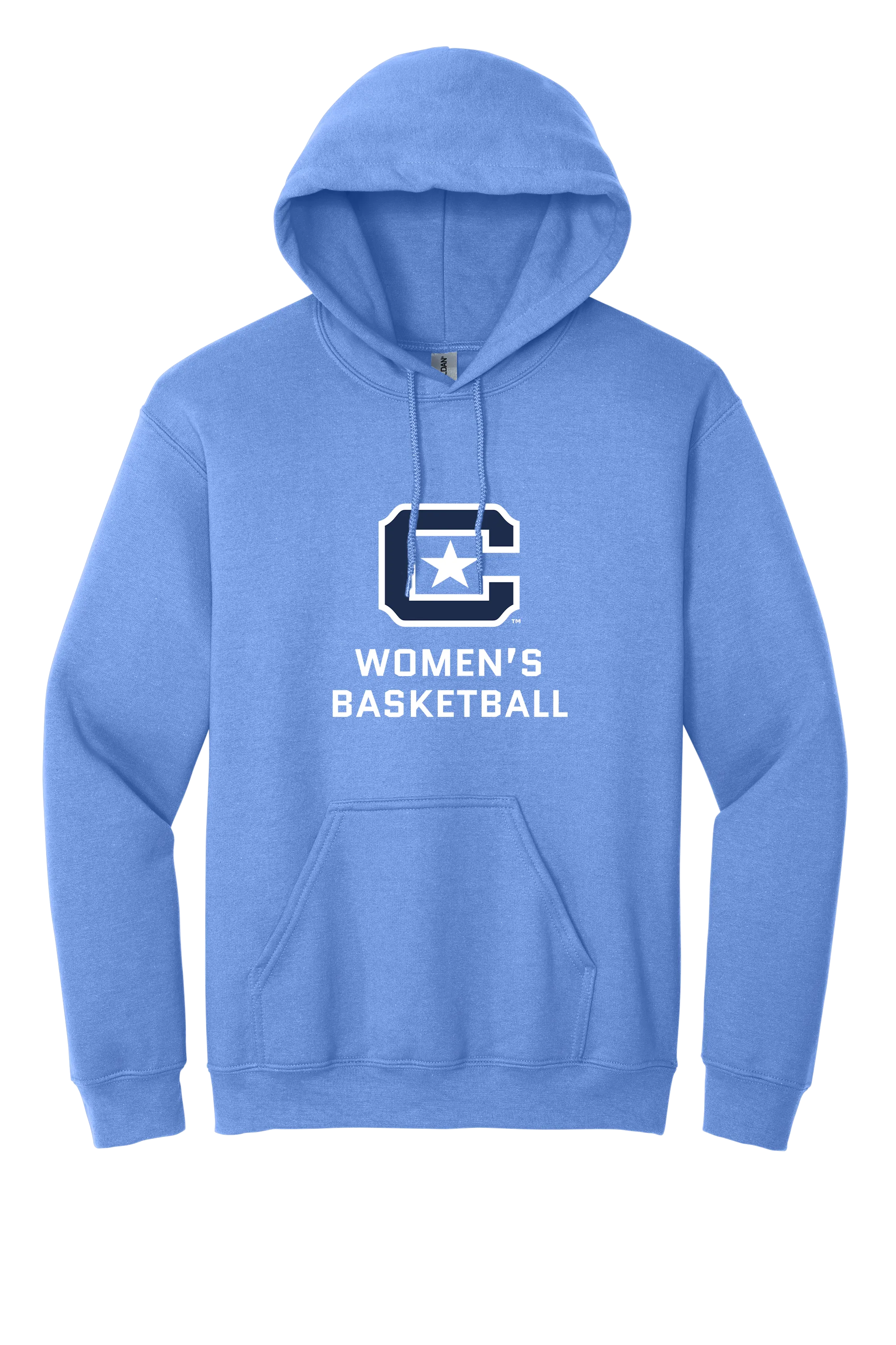 The Citadel Block C Star logo, Club Sports - Women's Basketball,  Heavy Blend™ Hooded Unisex Sweatshirt