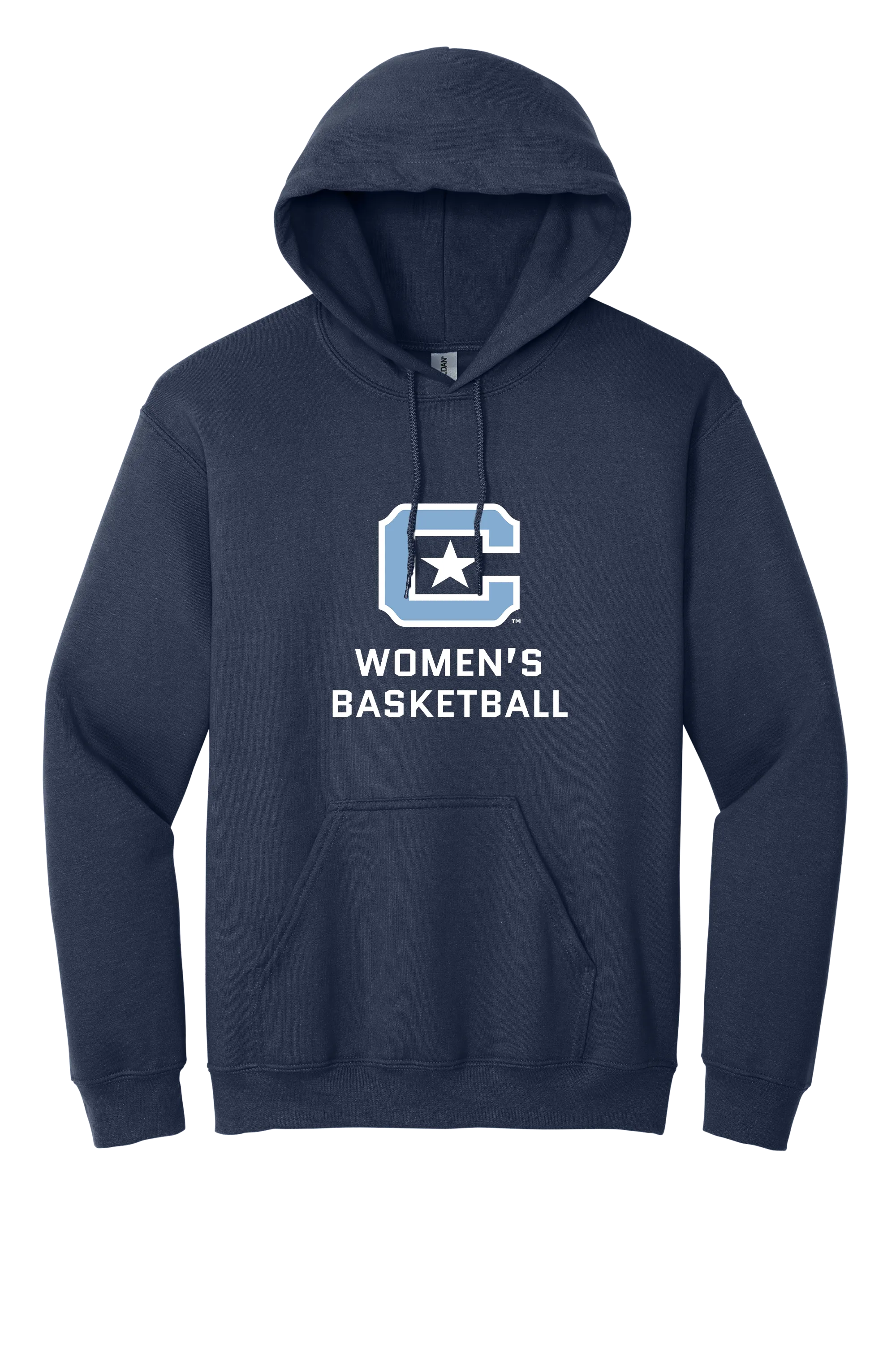 The Citadel Block C Star logo, Club Sports - Women's Basketball,  Heavy Blend™ Hooded Unisex Sweatshirt