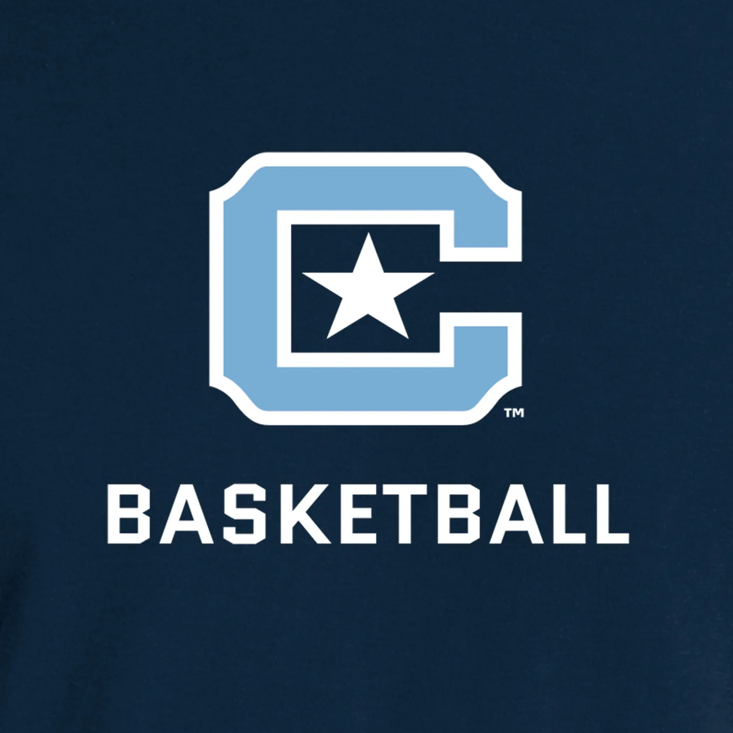 The Citadel C, Sports - Basketball,  Comfort Colors ® Heavyweight Ring Spun Tee Shirt