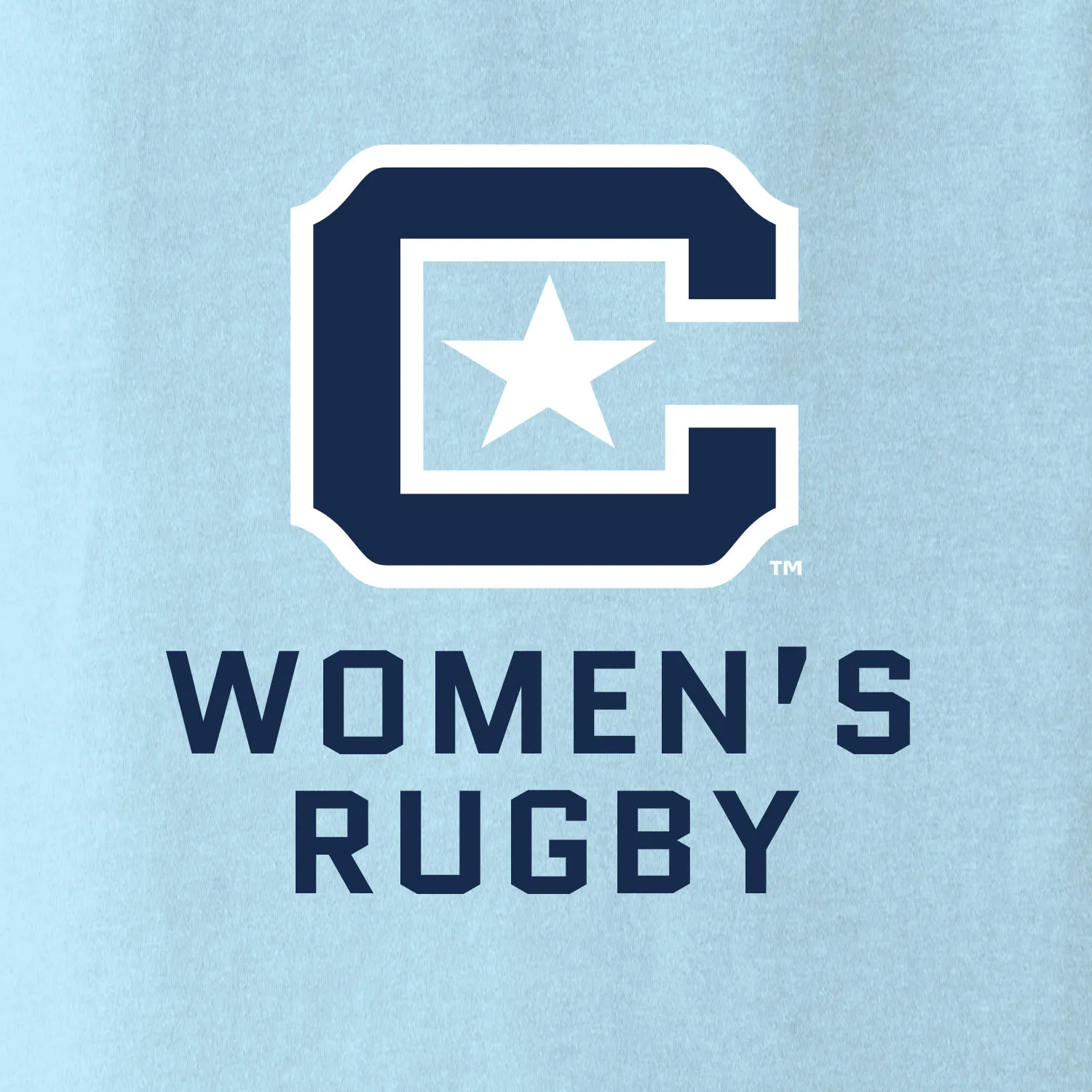 The Citadel C, Sports - Women's Rugby,  Comfort Colors ® Heavyweight Ring Spun Tee Shirt