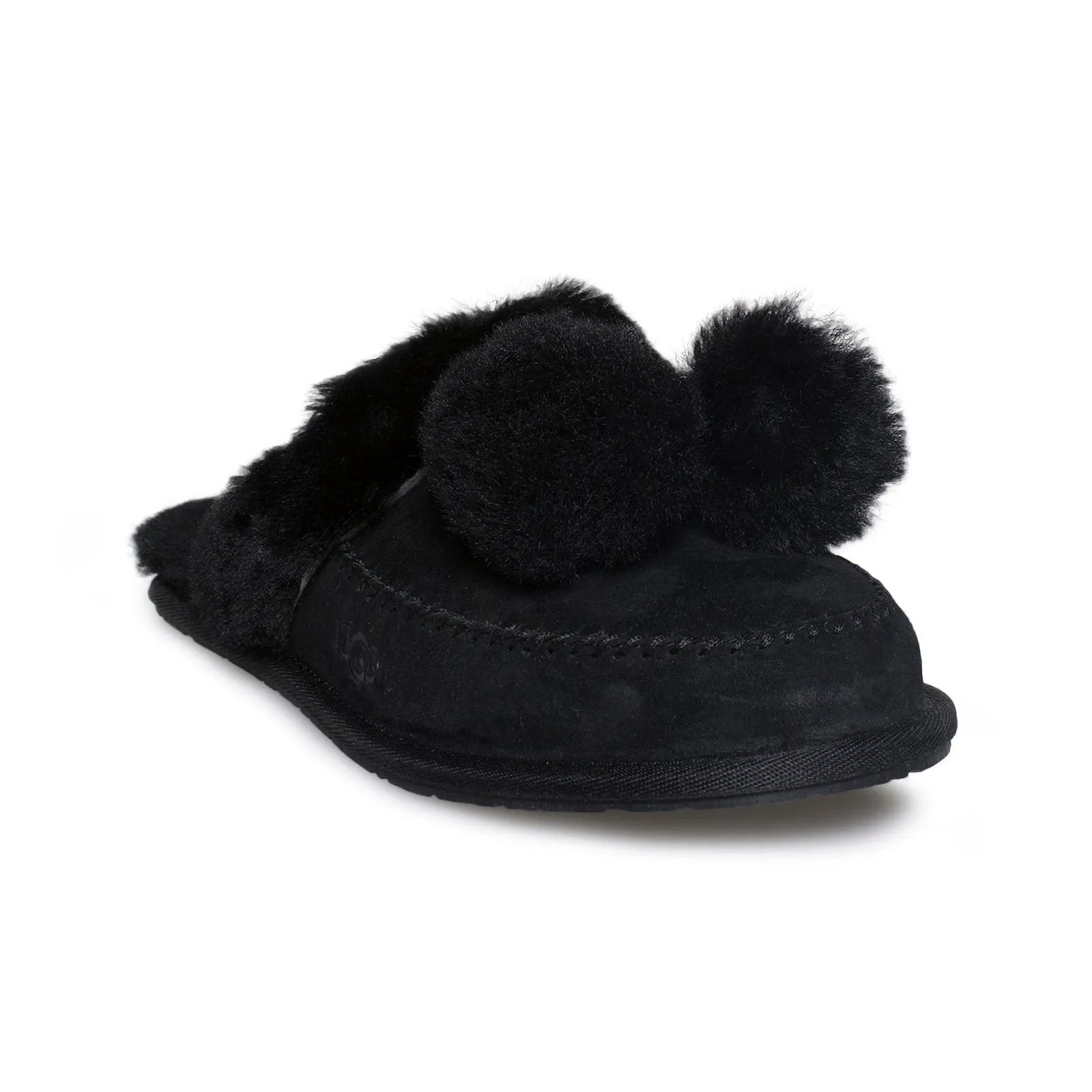 UGG Hafnir Black Slippers