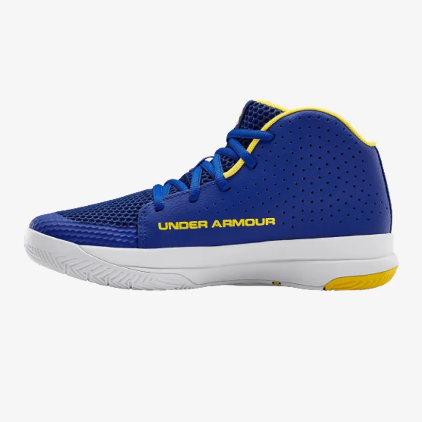 Under Armour Jet 2019 Basketball Kids Basketball Espadrilles Royal Blue