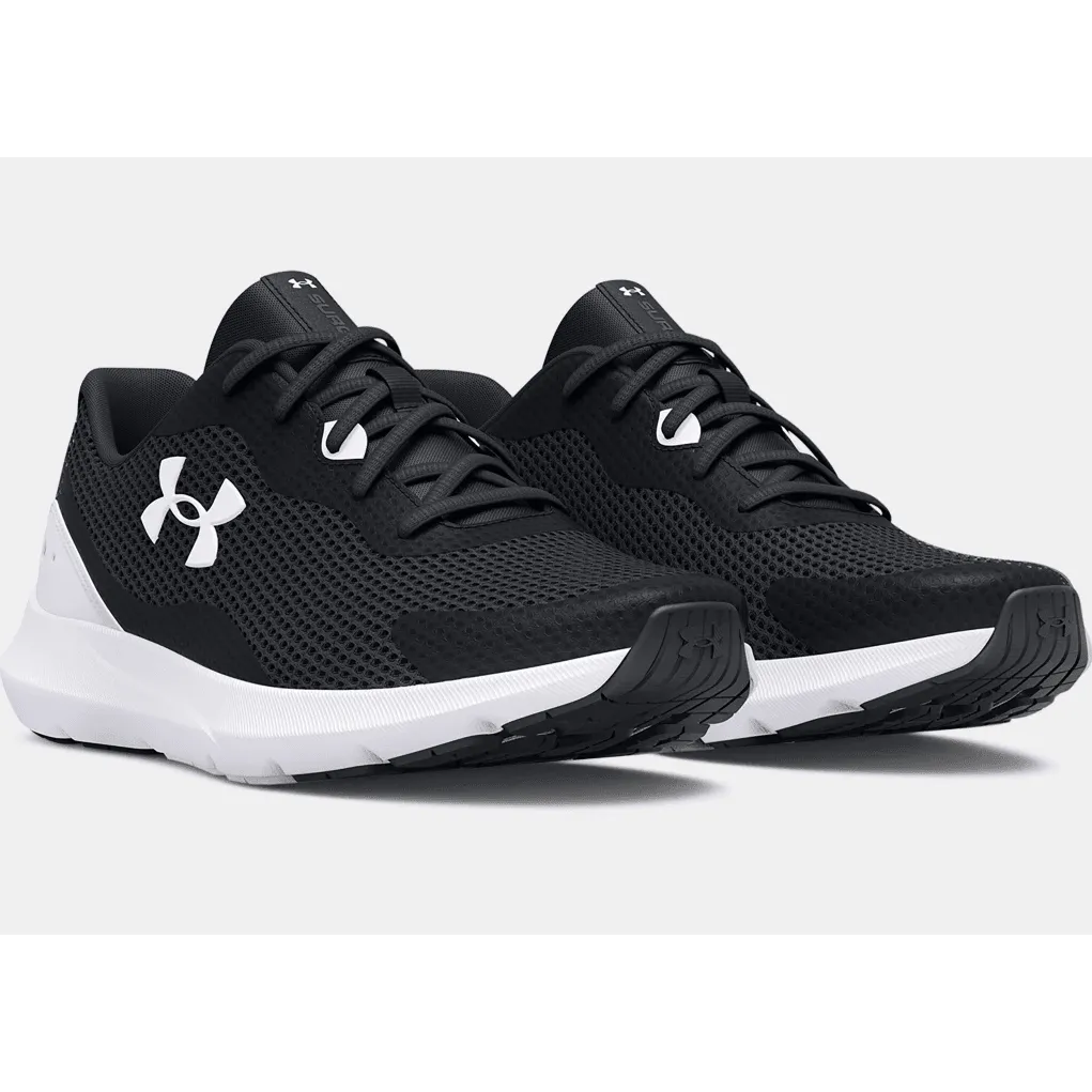 Under Armour Mens Trainer UA Surge 3 Black/White