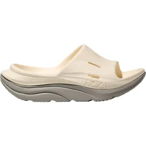 Unisex Hoka Ora Recovery Slide 3 Alabaster/Stardust EVA