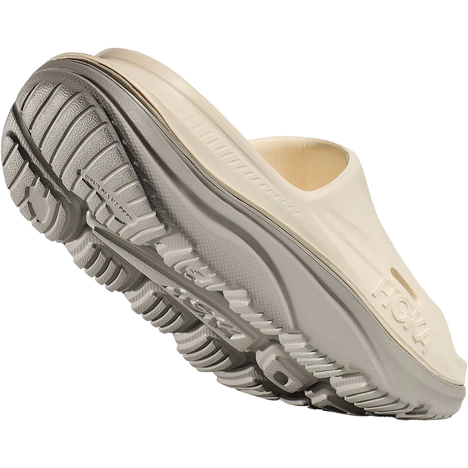 Unisex Hoka Ora Recovery Slide 3 Alabaster/Stardust EVA