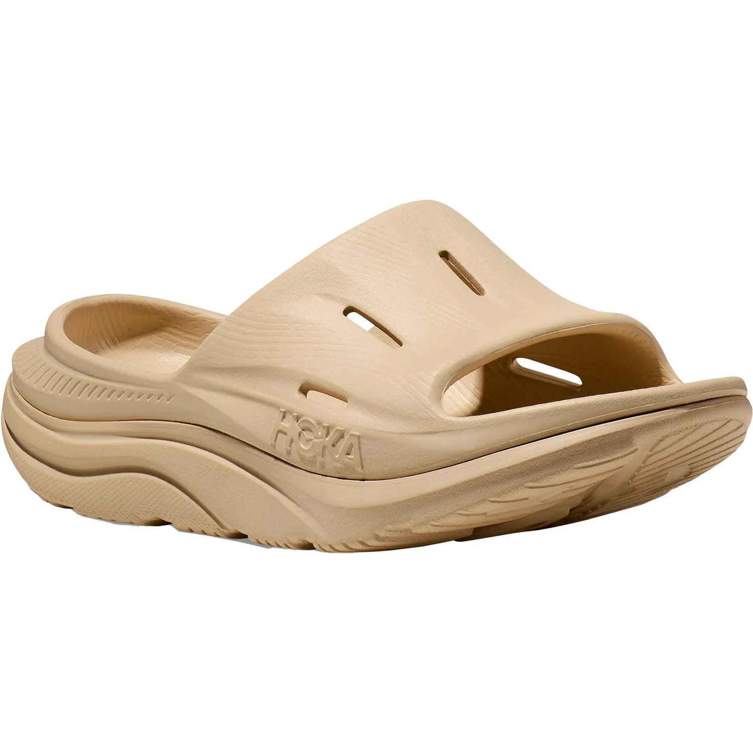 Unisex Hoka Ora Recovery Slide 3 Shifting Sand EVA