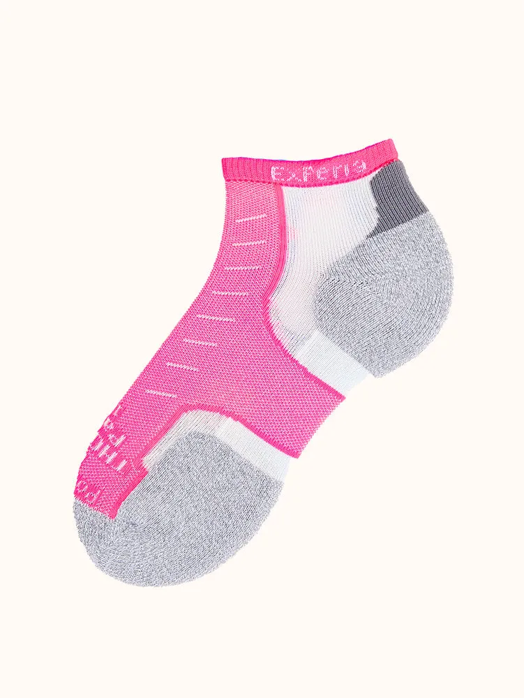 Unisex Padded Low-Cut Fitness Socks