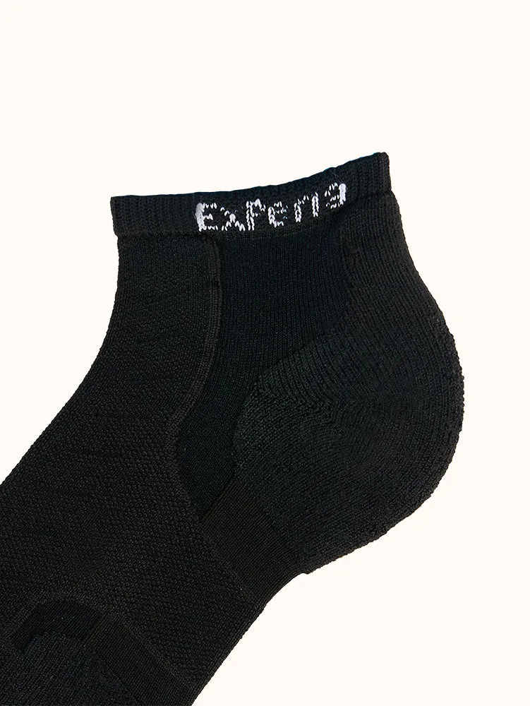 Unisex Padded Low-Cut Fitness Socks