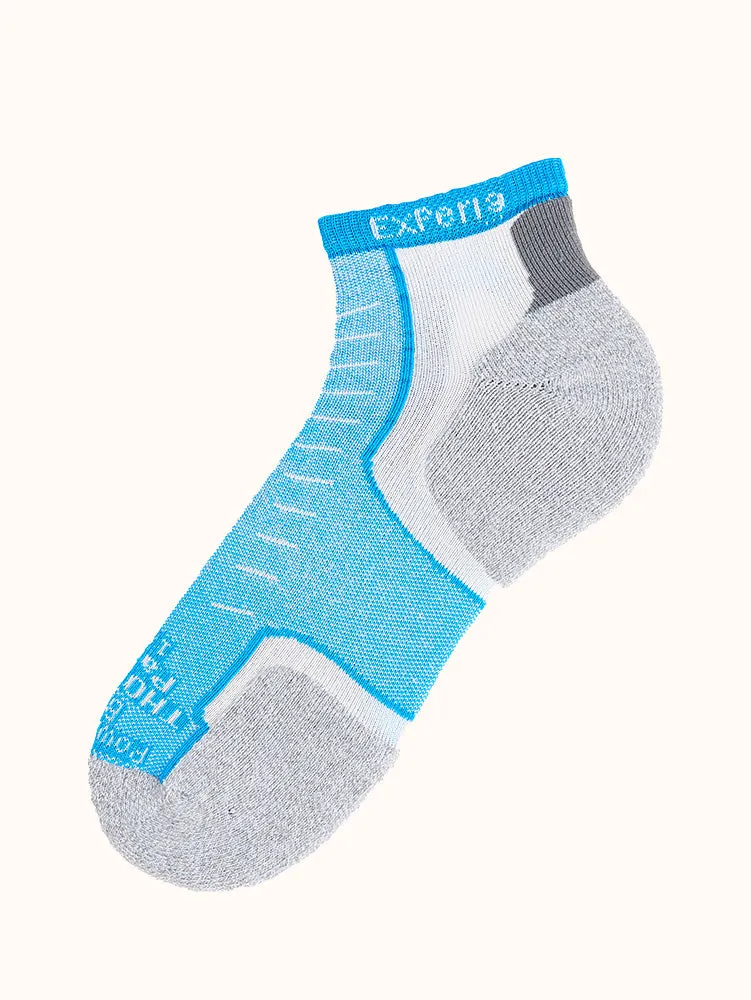 Unisex Padded Low-Cut Fitness Socks