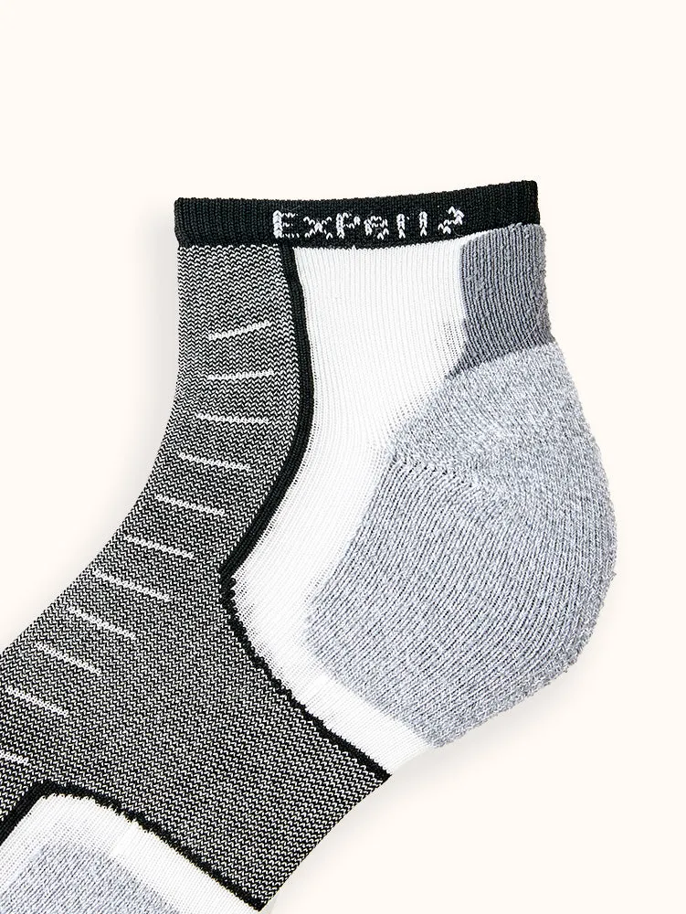 Unisex Padded Low-Cut Fitness Socks