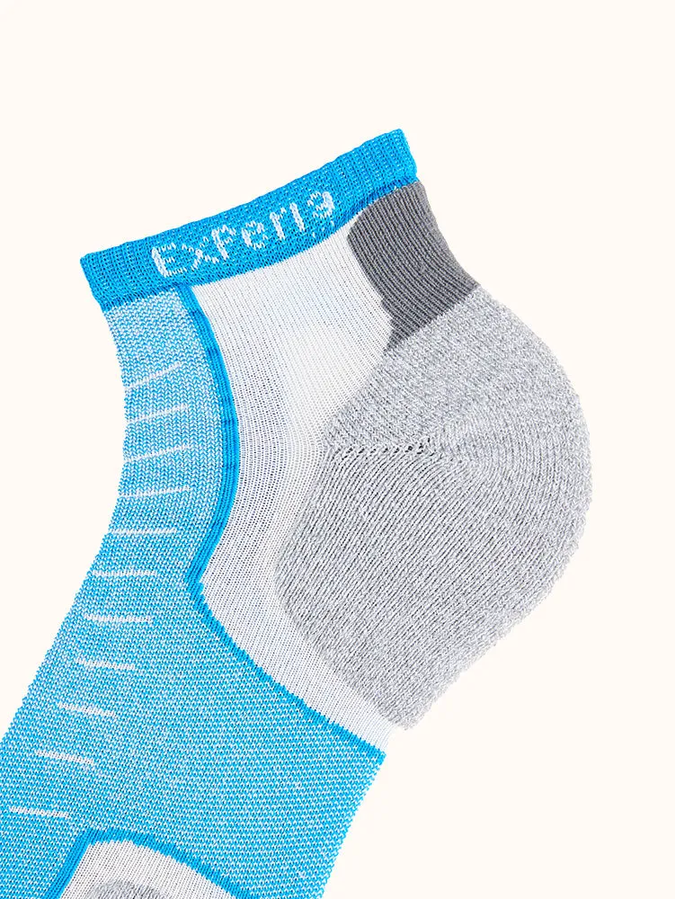 Unisex Padded Low-Cut Fitness Socks