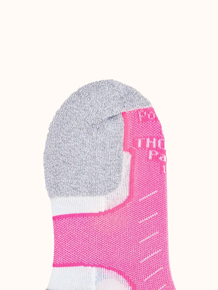 Unisex Padded Low-Cut Fitness Socks