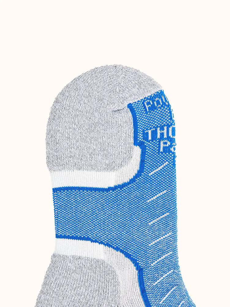 Unisex Padded Low-Cut Fitness Socks