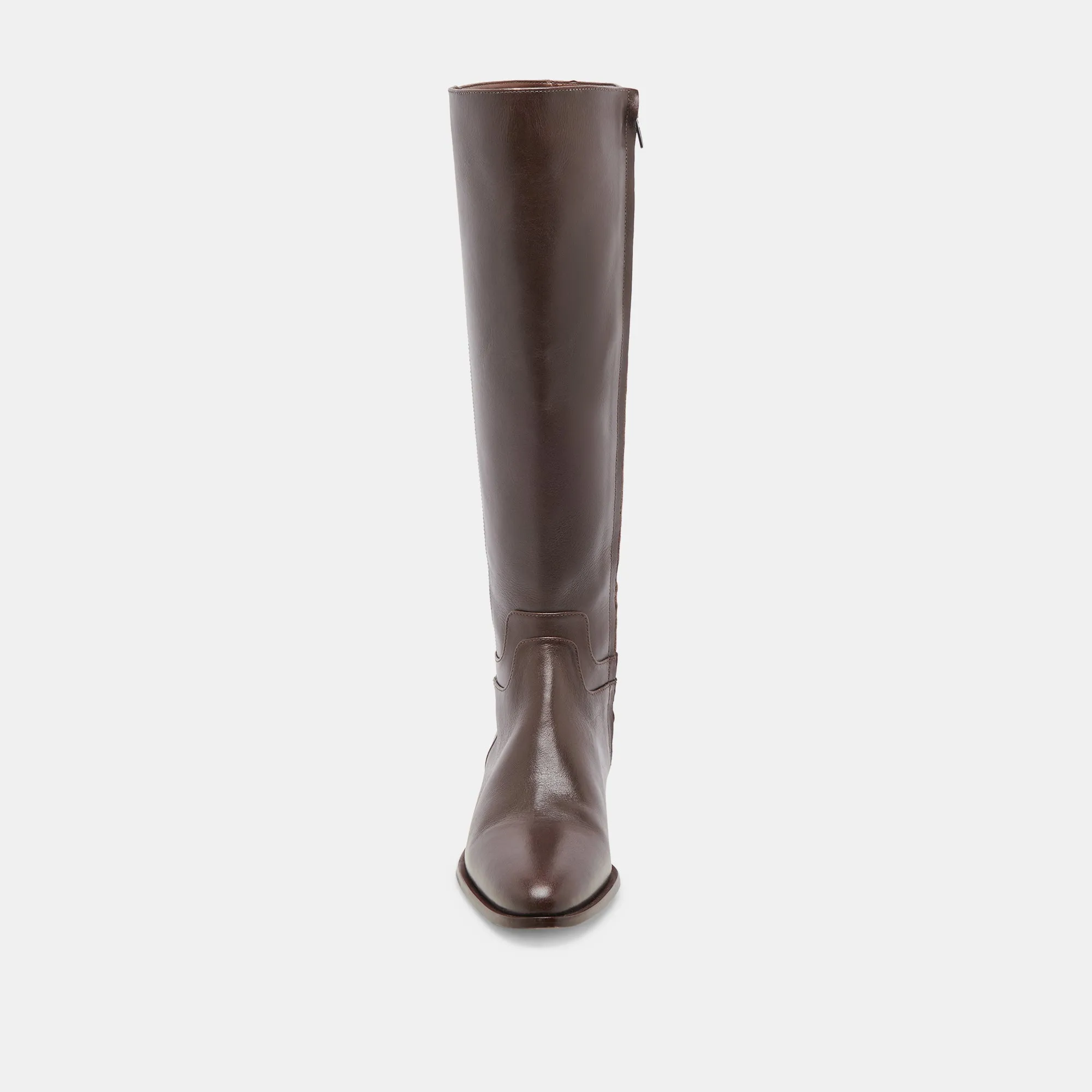 VERDI WIDE CALF BOOTS WALNUT LEATHER