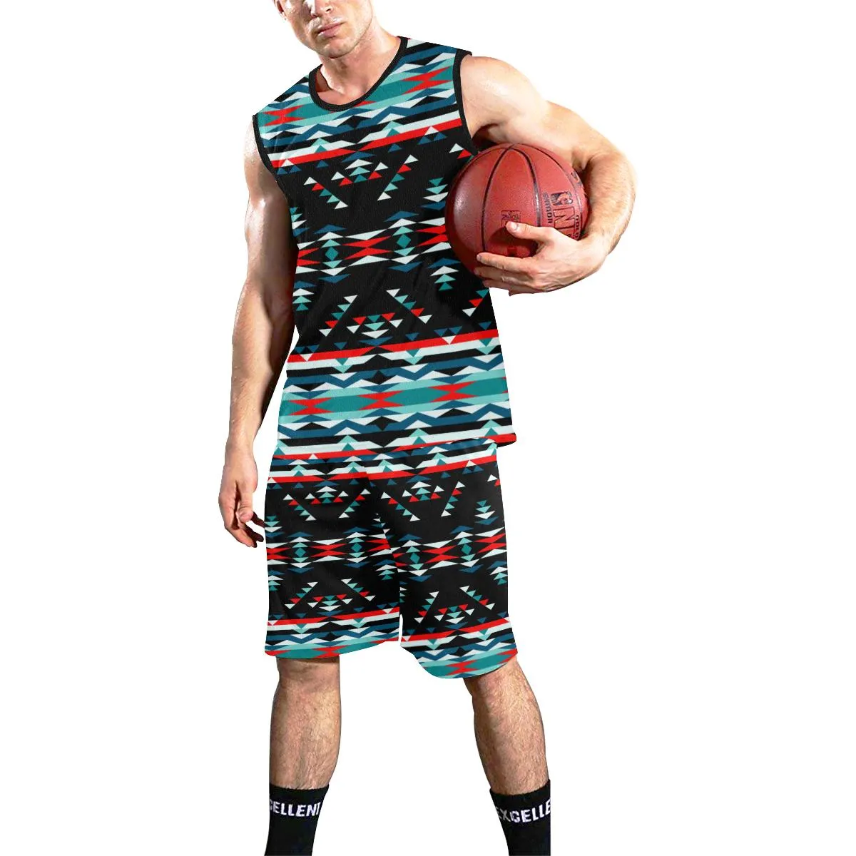 Visions of Peaceful Nights Basketball Uniform