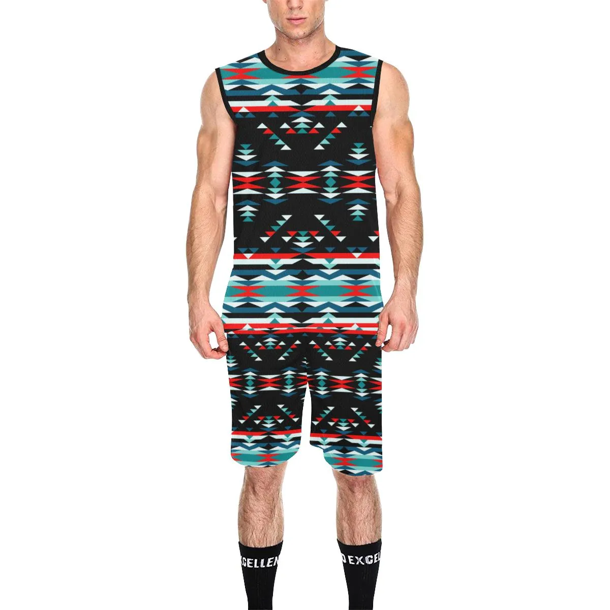 Visions of Peaceful Nights Basketball Uniform