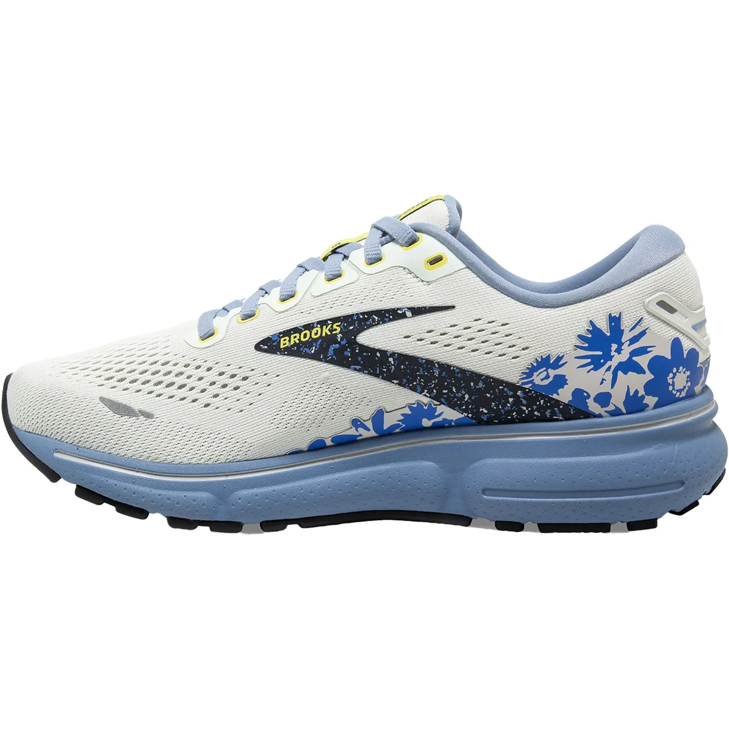 Women's Brooks Ghost 15 Ice/Rain/Ebony Mesh