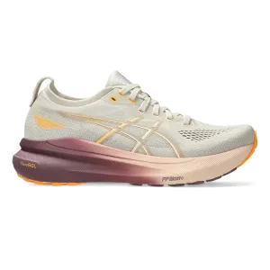 Women's Gel-Kayano 31 Running Shoe - Oatmeal/Pearl Pink - Regular (B)