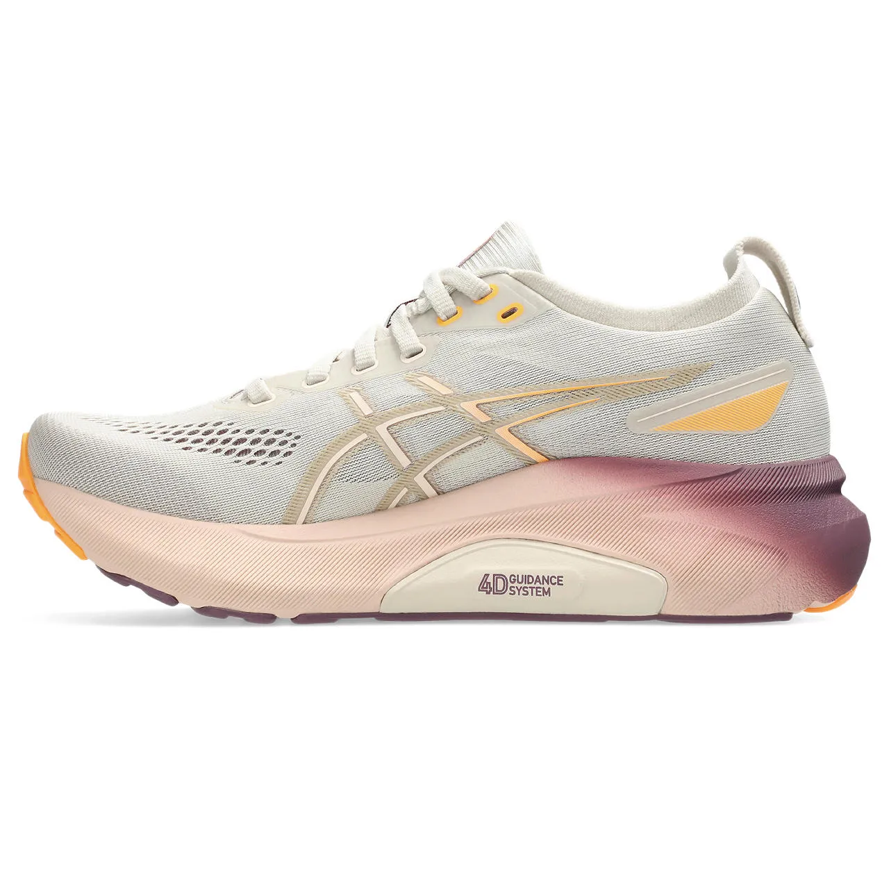 WOMEN'S KAYANO 31 - B - 250 OATMEAL/PEARL PINK