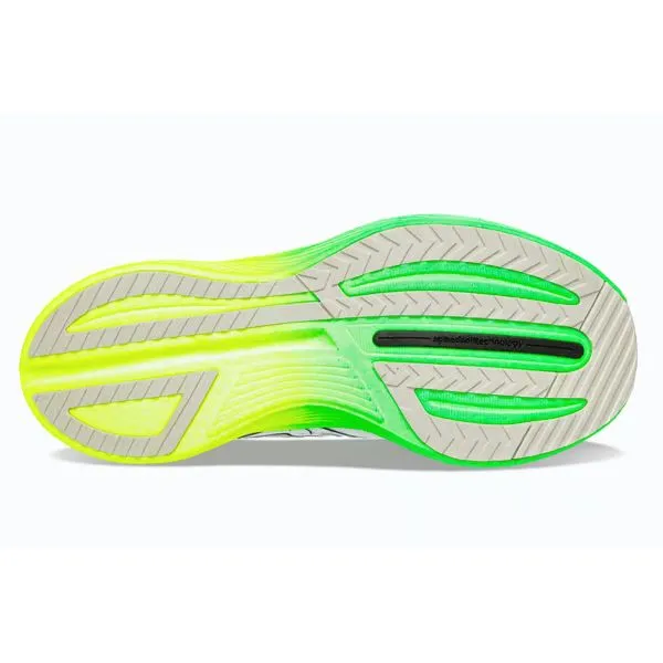 Womens Saucony Endorphin Speed 3 - White / Slime