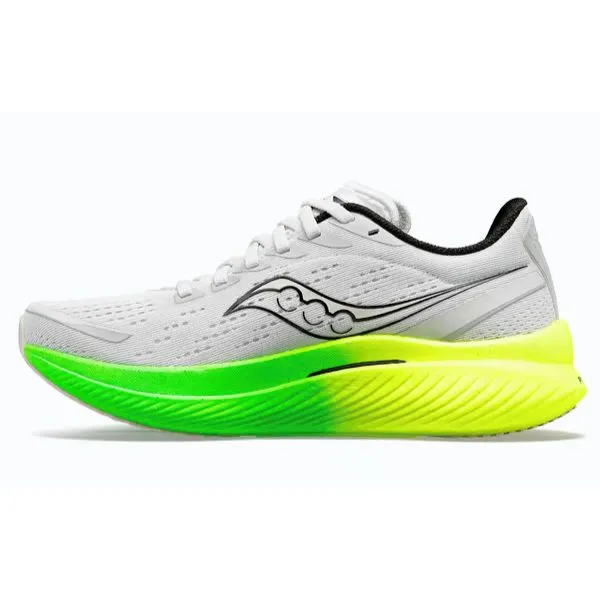 Womens Saucony Endorphin Speed 3 - White / Slime