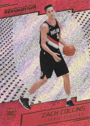 Zach Collins RC, 2017-18 Panini Revolution Basketball