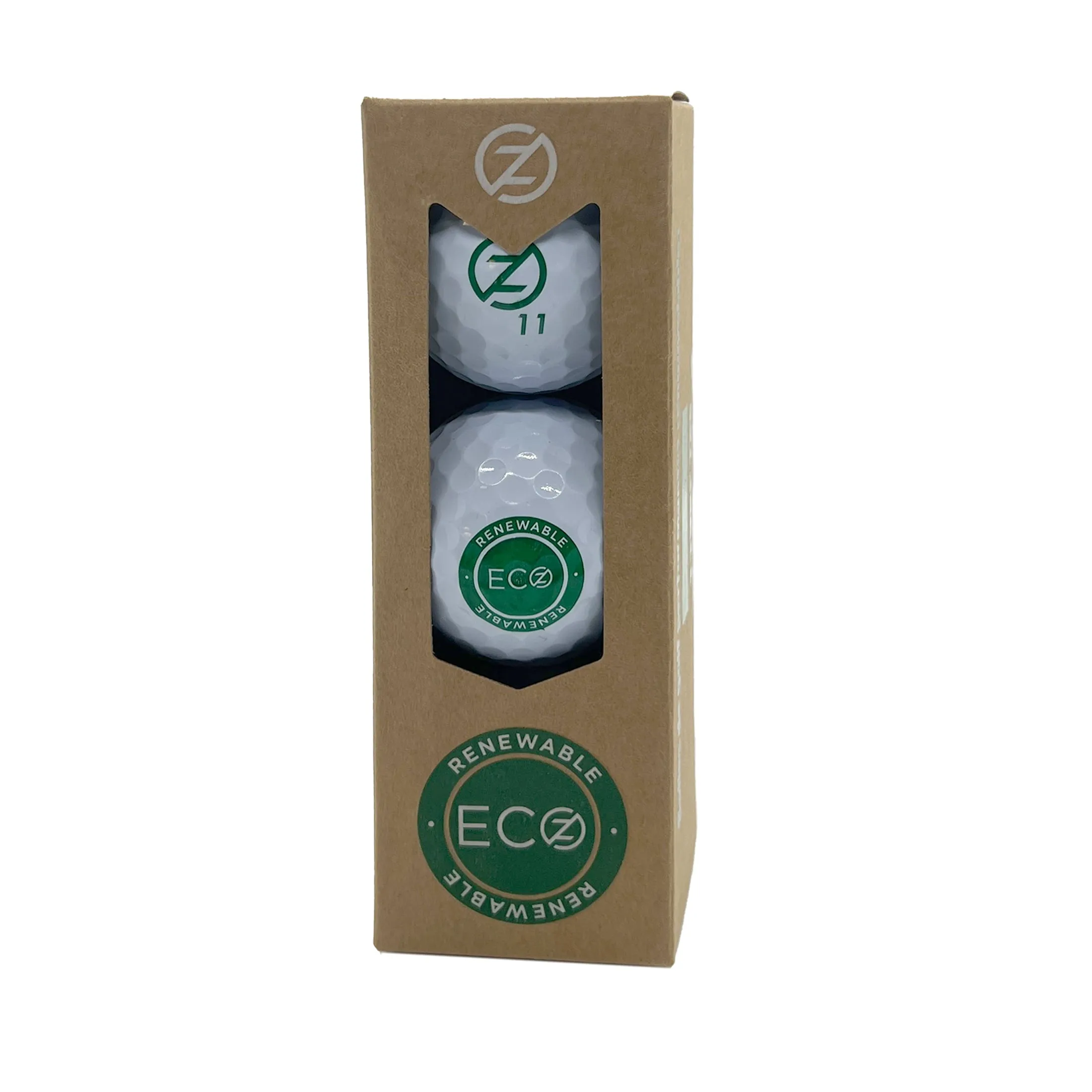 Zero Friction ECO Z Golf Ball - Dozen, White